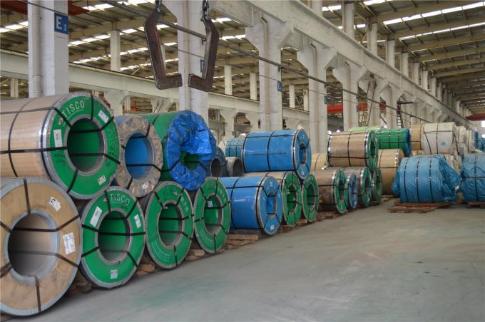 Le gigaoctet/ASTM/JIS a laminé à froid la bobine de l'acier inoxydable 316 0.8MM - 6MM 304/304L/316L